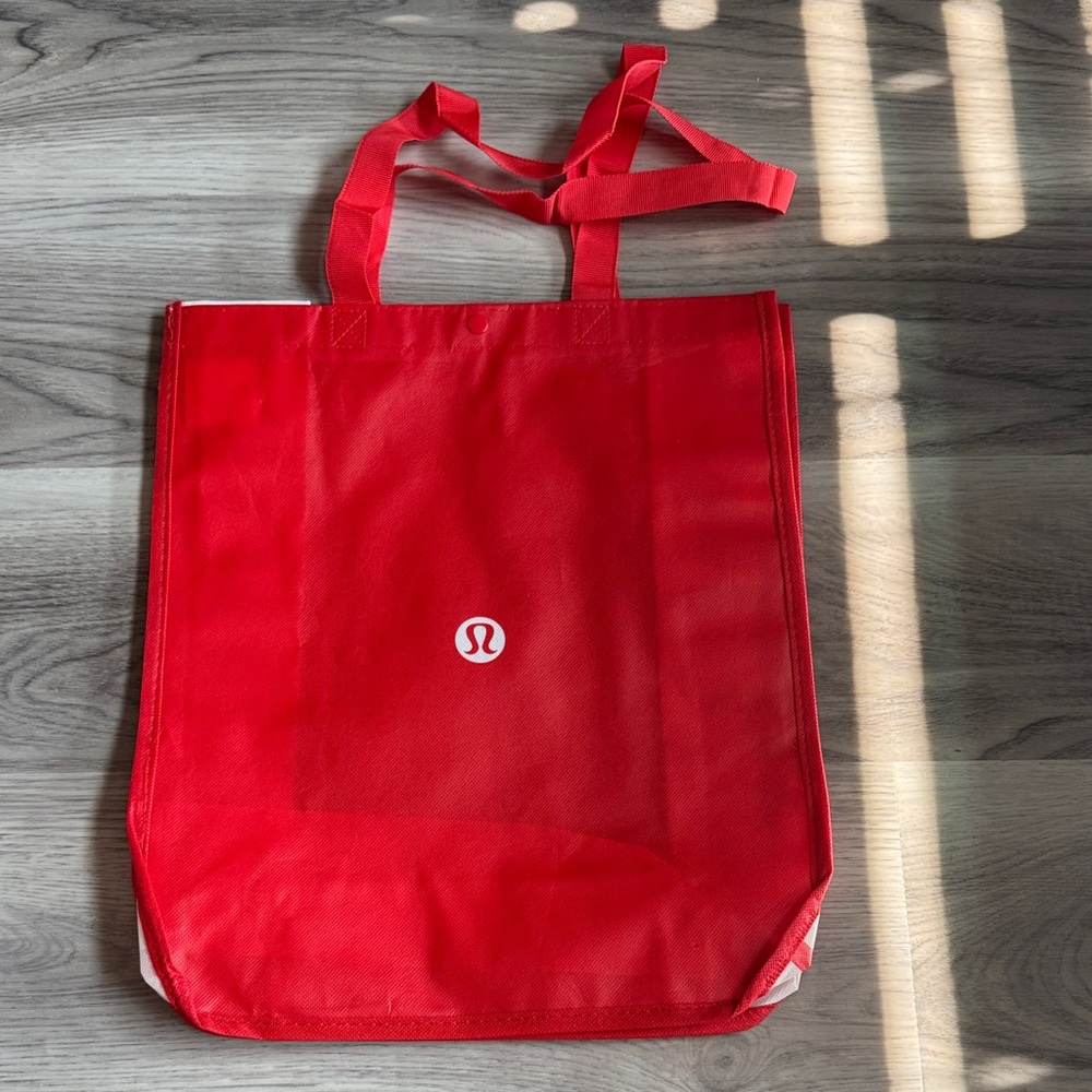 lululemon athletica Red Tote Bag